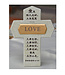 仿石十字架 ：愛Love
