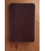 NIV Thinline Bible (Comfort Print)-Burgundy Bonded Leather Indexed