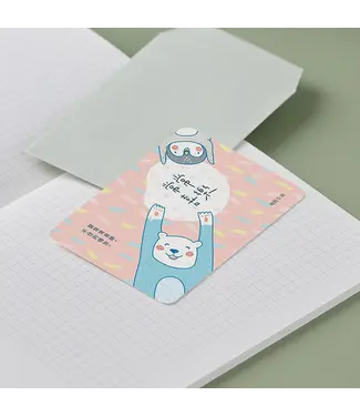 森日禮 Sunngift 名片小卡—繽紛系列—常常喜樂