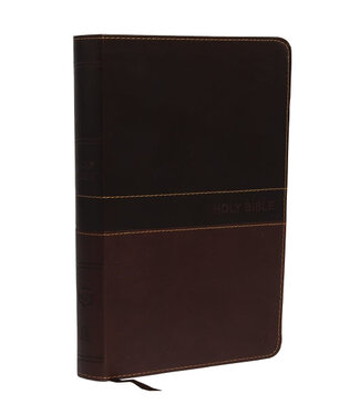 Thomas Nelson Publishers NKJV, Deluxe Gift Bible, Red Letter Edition, Comfort Print, Toffee Leathersoft