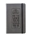 Be Strong Hardcover Faux Leather Notebook with Elastic Closure - Joshua 1:9 | 仿皮筆記本，附束帶