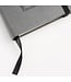 Be Strong Hardcover Faux Leather Notebook with Elastic Closure - Joshua 1:9 | 仿皮筆記本，附束帶