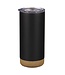 Man of God Black Stainless Steel Tumbler - 1 Timothy 6:11 | 不鏽鋼隨行杯