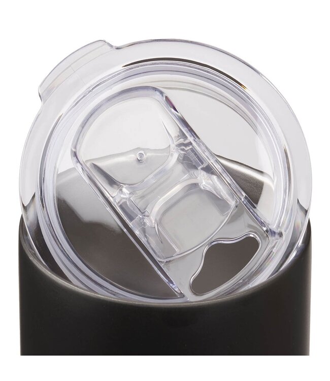 Man of God Black Stainless Steel Tumbler - 1 Timothy 6:11 | 不鏽鋼隨行杯