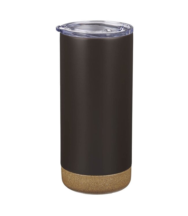 Stand Firm in the Faith Espresso-brown Stainless Steel Tumbler - 1 Corinthians 16:13 | 不鏽鋼隨行杯