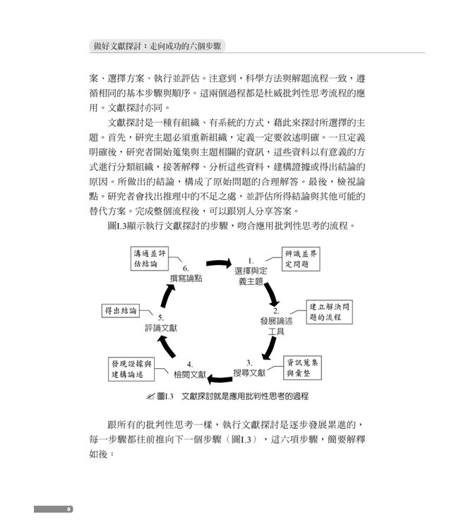 做好文獻探討：走向成功的六個步驟【全新增補第二版】