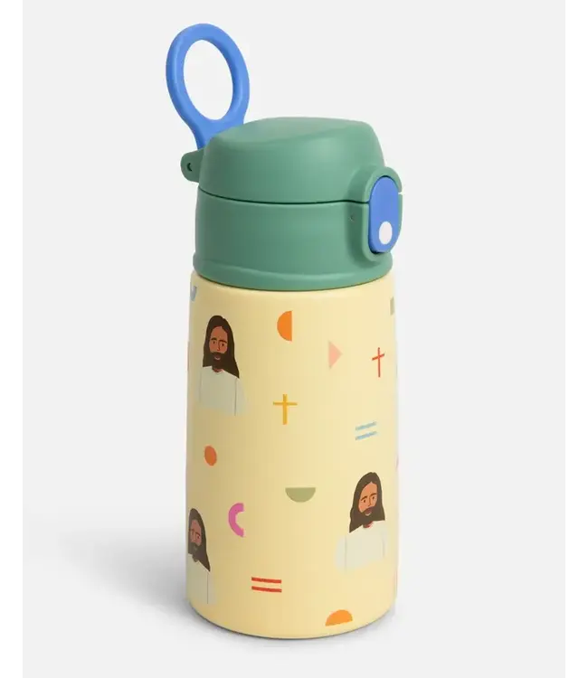 Jesus Water Bottle – 13.5oz Stainless Steel | 不鏽鋼水瓶 – 13.5盎司