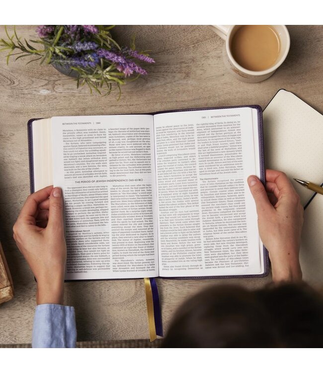 KJV Holy Bible, Center-Column Reference Bible, 73,000+ Cross References, Red Letter, Comfort Print: King James Version
