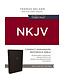 NKJV Compact Paragraph-Style Bible w/ 43,000 Cross References, Red Letter, Comfort Print, Leathersoft Black