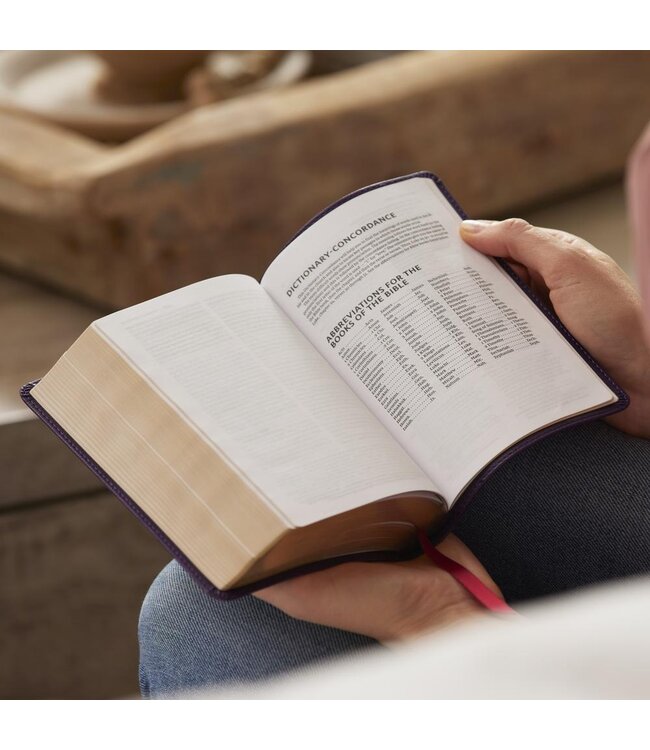 NKJV Compact Paragraph-Style Bible w/ 43,000 Cross References, Red Letter, Comfort Print, Leathersoft Black