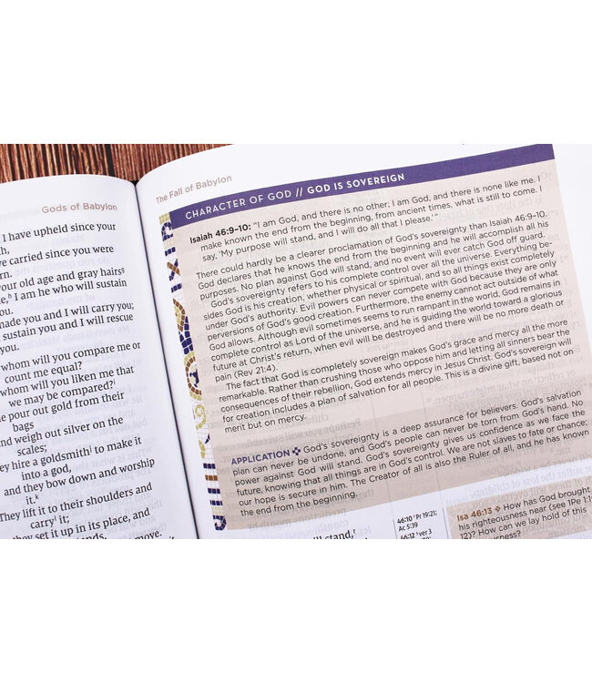 NIV Application Bible, Red Letter, Comfort Print, Hardcover