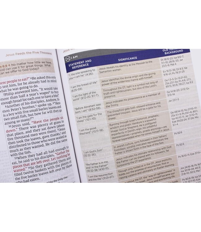 NIV Application Bible, Red Letter, Comfort Print, Hardcover