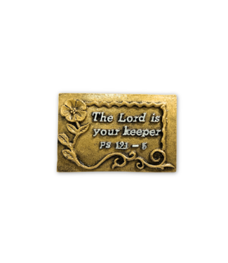 信望愛書房 Faith Hope Love Bookstore 仿銅經句牌 150B The Lord is your keeper (保護你的是耶和華)