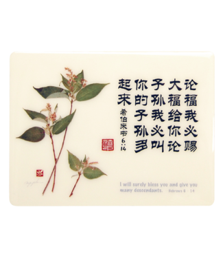 信望愛書房 Faith Hope Love Bookstore 經文牌飾品 C2005 論福