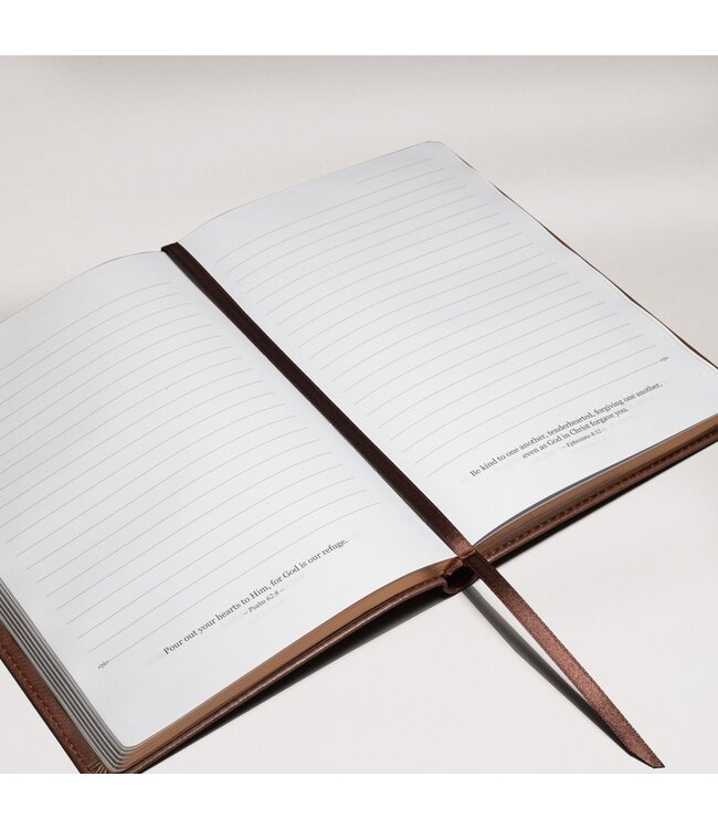 I Know the Plans Tawny-brown Faux Leather Classic Journal - Jeremiah 29:1 | 仿皮筆記本