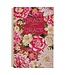 Grace Upon Grace Pink Floral Quarter-bound Journal | 硬面包邊筆記本