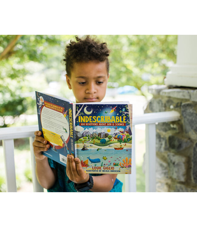 Indescribable: 100 Devotions for Kids About God and Science (Hardcover)