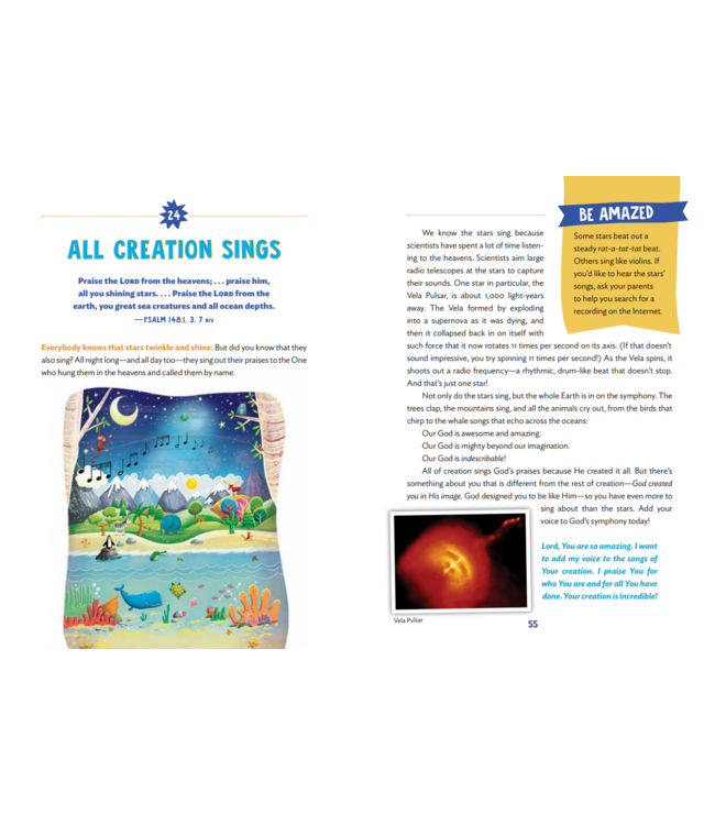 Indescribable: 100 Devotions for Kids About God and Science (Hardcover)