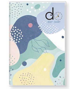 台灣校園書房 Campus Books 2027校園週曆【do手帳】渲染時光 32K方眼格直式左翻頁碼週誌