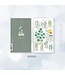 2027校園週曆【新標竿】植栽筆記 48K月計畫膠皮騎馬釘