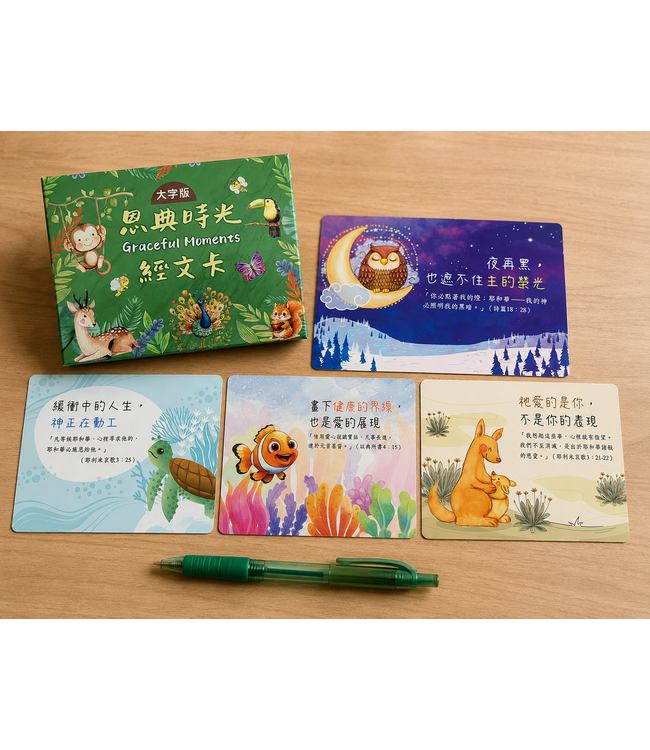 恩典時光（大）經文卡（40入）