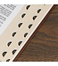 Antiqued Brown Faux Leather Large Print Thinline King James Version Bible with Thumb Index
