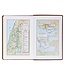 Antiqued Brown Faux Leather Large Print Thinline King James Version Bible with Thumb Index