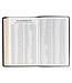 Black Framed Faux Leather King James Version Deluxe Gift Bible with Thumb Index