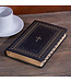 Black Framed Faux Leather King James Version Deluxe Gift Bible with Thumb Index