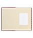 Burgundy Cross Faux Leather Large Print Thinline King James Version Bible with Thumb Index