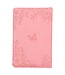 Blossom Pink Faux Leather King James Version Deluxe Gift Bible with Thumb Index and Zippered Closure