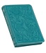 Teal Faux Leather Compact King James Version Bible with Zipper Closure