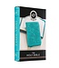 Teal Faux Leather Compact King James Version Bible with Zipper Closure