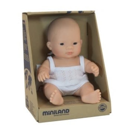 Miniland Miniland Asian Girl 21cm Miniland Miniland Asian Girl 21cm