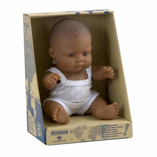 Miniland Miniland Latin American Girl 21cm Miniland Miniland Latin American Girl 21cm