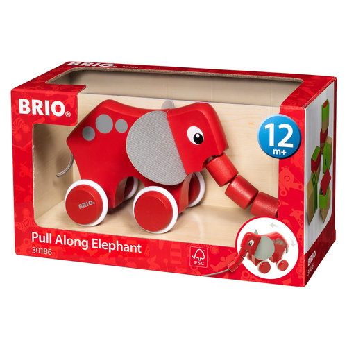 Brio Brio Pull Along Elephant Brio Brio Pull Along Elephant