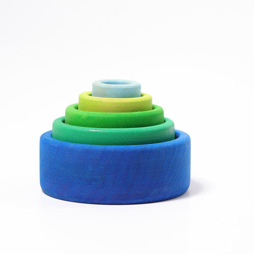 Grimms Grimms Small Blue Bowls Grimms Grimms Small Blue Bowls