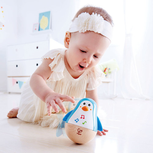 Hape Hape Penguin Musical Wobbler Hape Hape Penguin Musical Wobbler