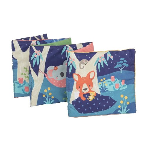 Tiger Tribe Cloth Book - Gumnut Buddies Tiger Tribe Cloth Book - Gumnut Buddies