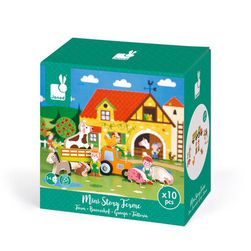 Janod Janod Mini Story Farm Janod Janod Mini Story Farm