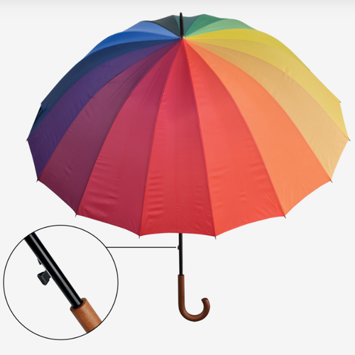 Large Rainbow Umbrella Large Rainbow Umbrella