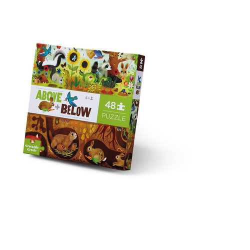 48-pc Above & Below Backyard Discovery Puzzle 48-pc Above & Below Backyard Discovery Puzzle