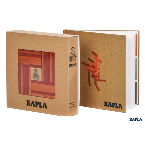 Book and Colours Kapla Red/Orange Book and Colours Kapla Red/Orange