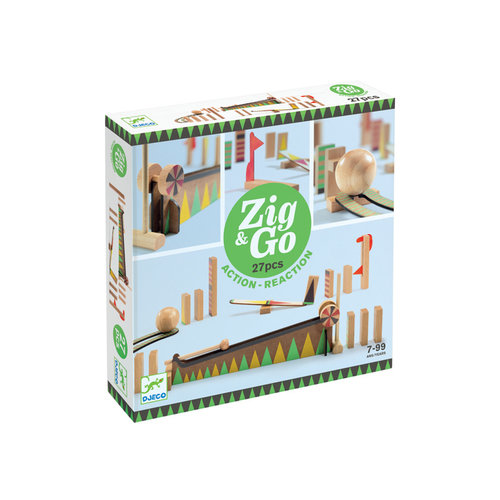 Djeco Zig & Go - 27 pieces Djeco Zig & Go - 27 pieces
