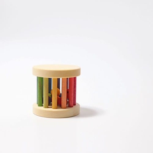 Grimms Mini Rainbow Rolling Wheel Grimms Mini Rainbow Rolling Wheel