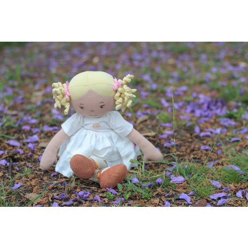 Priscy Linen Doll with Blonde Hair Priscy Linen Doll with Blonde Hair