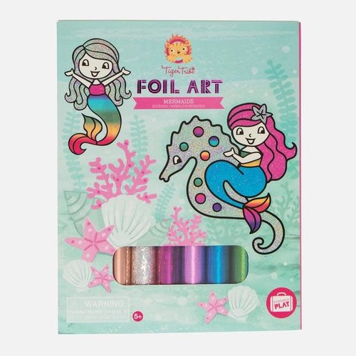 Tiger Tribe Foil Art - Mermaids Tiger Tribe Foil Art - Mermaids
