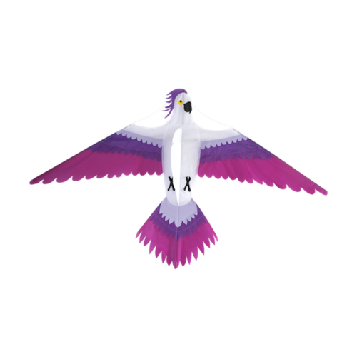 White & Purple Parrot Kite White & Purple Parrot Kite