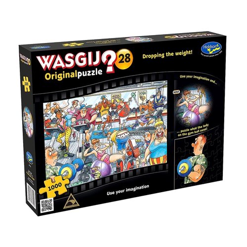 Wasgii 28 Mystery Puzzle Dropping the Weight Wasgii 28 Mystery Puzzle Dropping the Weight