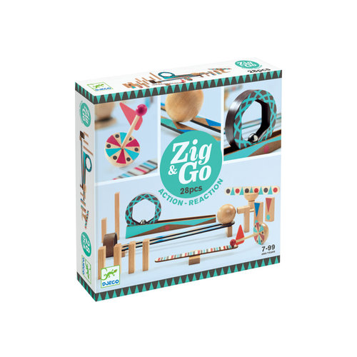 Djeco Zig & Go - 28pcs Djeco Zig & Go - 28pcs